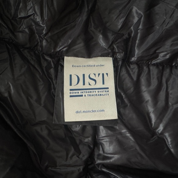 Black Moncler Giubbotto Seritte Down Jacket - Picture 2 of 5